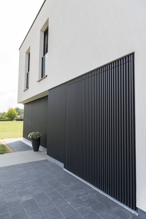 Matte Black Exterior Panel 290cm x 22cm x 2.6cm