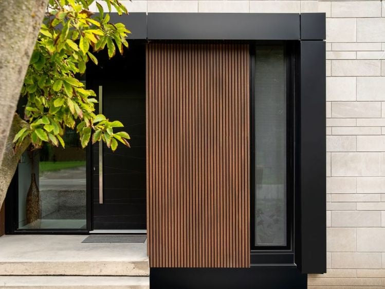 Walnut Exterior Panel  290cm x 22cm x 2.6cm